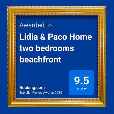 Lidia & Paco Home Two Bedrooms Beachfront Playa Del Aguila  المظهر الخارجي الصورة